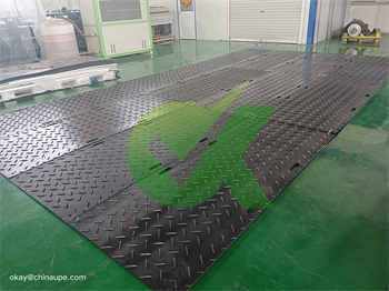 single-sided pattern ground access mats 6000×2000 for construction